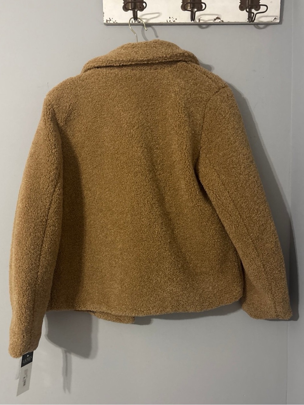 Ralph Lauren Camel Teddy Coat Tag - Lauren Collection - Picture 2 of 3